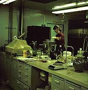 Photo: Extraction de glycosides dans les laboratoires d’analyse d’AAC